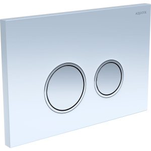 Кнопка смыва Акватек KDI-0000028 белая