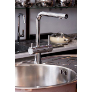 Комплект Смеситель Omoikiri Nagano C хром + Фильтр Pure Drop Lite