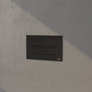 Купить Система инсталляции для унитазов VitrA V12 762-5800-01 с кнопкой смыва Root Square 740-2311 черной матовой в Москве с доставкой Система инсталляции для унитазов VitrA V12 762-5800-01 с кнопкой смыва Root Square 740-2311 черной матовой