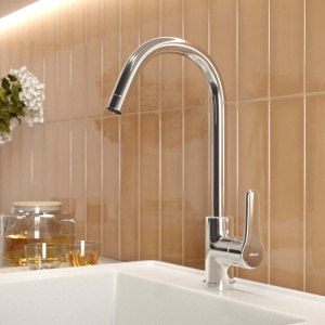 Купить Смеситель для кухни Domaci Ливорно 33110-205/1CG-IG11 в Москве с доставкой Смеситель для кухни Domaci Ливорно 33110-205/1CG-IG11