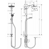 Душевая стойка Hansgrohe Crometta S 240 1jet Showerpipe Rеno 27270000 EcoSmart