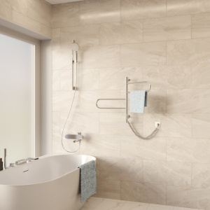 Купить Полотенцесушитель электрический Vincea VTD-1R1CE 44x60 хром в Москве с доставкой Полотенцесушитель электрический Vincea VTD-1R1CE 44x60 хром