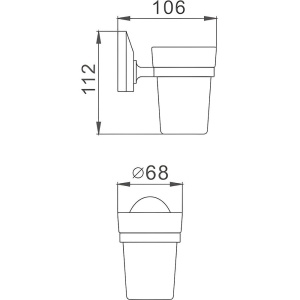 Стакан Haiba HB16 06