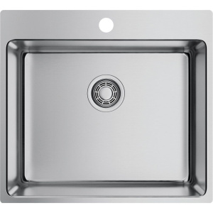 Комплект Мойка кухонная Omoikiri Amadare 55-IN + Смеситель Shinagawa BN нержавеющая сталь