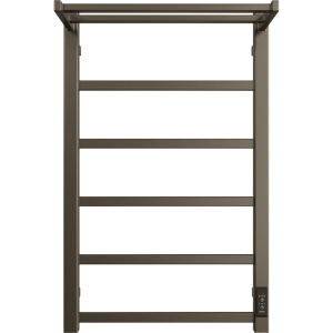 Купить Полотенцесушитель электрический Двин Fj Plaza Neo 80х50, оружейная сталь, с полкой в Москве с доставкой Полотенцесушитель электрический Двин Fj Plaza Neo 80х50, оружейная сталь, с полкой