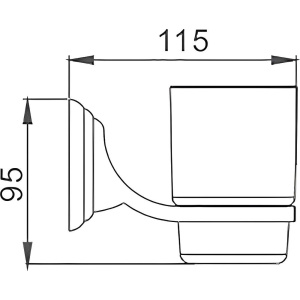 Стакан Haiba HB15 06