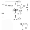 Смеситель для раковины Grohe Concetto 2338510E