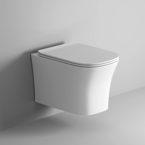 Унитаз подвесной Grossman Style GR-4474S безободковый, с микролифтом