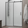 Душевая дверь в нишу RGW Tornado TO-14 1200x1950, профиль черный