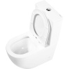 Унитаз-компакт BelBagno Amanda BB051CPR безободковый, крышка BB051SC с микролифтом, бачок BB051T