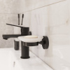 Мыльница DEKOR BANYO Alina Black A40 405 04, черная