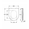 Крышка-сиденье Grohe Essence Ceramic с микролифтом 39577000
