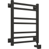 Полотенцесушитель электрический EWRIKA Кассандра Pg 60x50 R, черный матовый