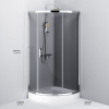 Душевой уголок AM.PM Like W83G-315-090CG64 90x90 профиль матовый хром, стекло тонированное