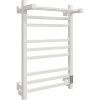 Полотенцесушитель электрический EWRIKA Пенелопа КВ 80х50, с полкой, белый