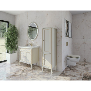 Тумба с раковиной Caprigo Albion PROMO 80 Светлый беж