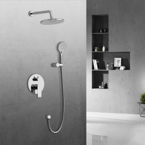 Душевой комплект Vincea Esse VSFW-1E1CH С ВНУТРЕННЕЙ ЧАСТЬЮ, хром