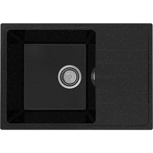 Комплект Мойка кухонная Practik PR-M 600-004 черный оникс + Смеситель BELZ B76802-7 черный