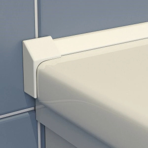 Купить Бордюр декоративный для ванн и поддонов Aquatek 195 см DEKOR-0000001, белый глянцевый, комплект в Москве с доставкой Бордюр декоративный для ванн и поддонов Aquatek 195 см DEKOR-0000001, белый глянцевый, комплект