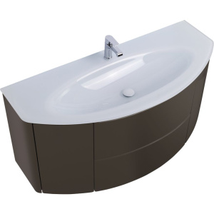 Купить Тумба с раковиной Cezares Eden 120 grigio talpa opaco, раковина 82368 в Москве с доставкой Тумба с раковиной Cezares Eden 120 grigio talpa opaco, раковина 82368