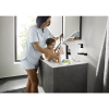 Смеситель для раковины Hansgrohe Finoris 230 76063670 матовый черный