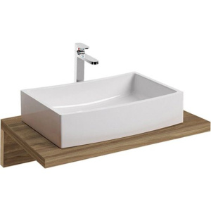 Столешница с раковиной Ravak L 80 темный орех