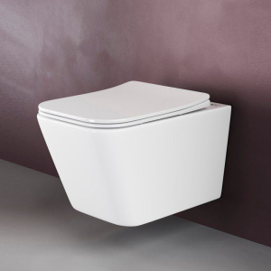 Купить Комплект Унитаз подвесной Ceramicanova Metric CN3007 безободковый, с микролифтом + Инсталляция Envision CN1001W + Кнопка Round, белая в Москве с доставкой Комплект Унитаз подвесной Ceramicanova Metric CN3007 безободковый, с микролифтом + Инсталляция Envision CN1001W + Кнопка Round, белая