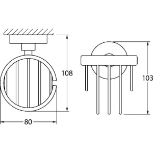 Купить Держатель освежителя воздуха Artwelle Harmonie HAR 050 в Москве с доставкой Держатель освежителя воздуха Artwelle Harmonie HAR 050
