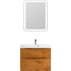 Тумба с раковиной BelBagno Marino H60 rovere nature, 80 см