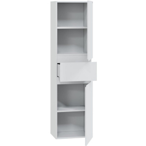 Шкаф-пенал СанТа Марс 40 подвесной, 2 дверцы, 1 ящик