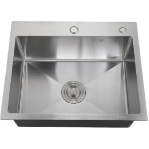 Купить Мойка кухонная РМС MR-5050 c корзиной и дозатором, нержавеющая сталь в Москве с доставкой Мойка кухонная РМС MR-5050 c корзиной и дозатором, нержавеющая сталь