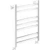 Полотенцесушитель водяной Ника Modern ЛМ 5 60/40, белый матовый