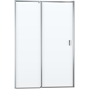 Душевая дверь в нишу Cezares Urban B 12 110 C Cr профиль хром, стекло прозрачное