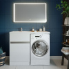 Тумба с раковиной AQUATON Лондри 60 L под стиральную машину