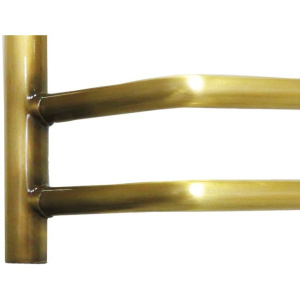 Полотенцесушитель водяной Domoterm Лаура П12 50x98,5, античная бронза