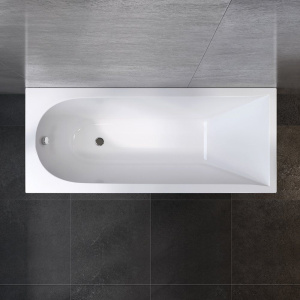 Купить Акриловая ванна AM.PM Spirit V2.0 170x70 см, с каркасом, со шторкой в Москве с доставкой Акриловая ванна AM.PM Spirit V2.0 170x70 см, с каркасом, со шторкой