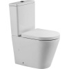 Унитаз-компакт BelBagno Flay-r BB2149CP-TOR безободковый, крышка BB105SC с микролифтом, бачок BB2149T