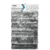 Коврик Fixsen Lush FX-9001K 80x50, серый