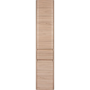 Шкаф-пенал Style Line Атлантика 35 Люкс Plus, R, с бельевой корзиной, ясень перламутр