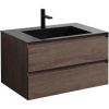 Купить Мебель для ванной Vincea Luka 80 2 ящика, темный дуб в Москве с доставкой Мебель для ванной Vincea Luka 80 2 ящика, темный дуб