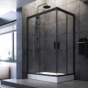 Душевой уголок AM.PM Gem W90G-404-120280-BT 120x80, профиль черный