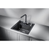 Мойка кухонная Granula Kitchen Space 5002, шварц
