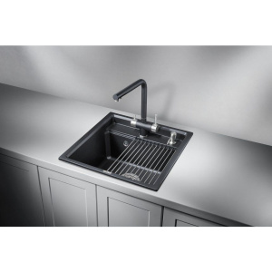 Мойка кухонная Granula Kitchen Space 5002, шварц