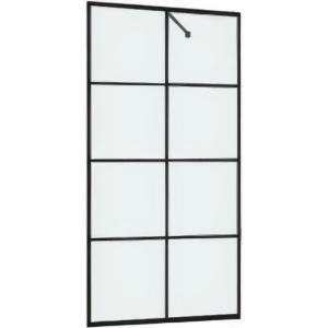 Купить Душевая перегородка Ceruttispa Muza F80 80 см, профиль черный в Москве с доставкой Душевая перегородка Ceruttispa Muza F80 80 см, профиль черный