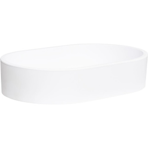 Мебель для ванной La Fenice Terra 60 синяя, белая столешница, матовая раковина