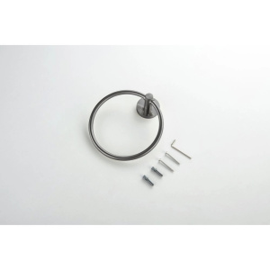 Полотенцедержатель Aquatek Европа AQ4112BGM оружейная сталь