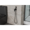 Гигиенический душ Rush Thira TR3635-99Black со смесителем, С ВНУТРЕННЕЙ ЧАСТЬЮ