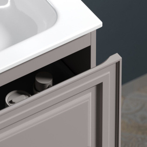 Купить Тумба с раковиной Sancos Very 100 L doha soft в Москве с доставкой Тумба с раковиной Sancos Very 100 L doha soft