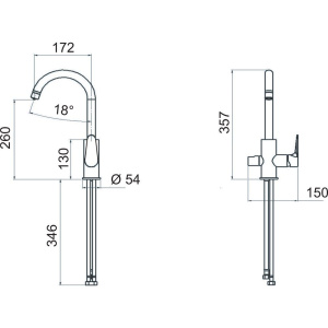 Смеситель для кухни Remer Dream D79DW