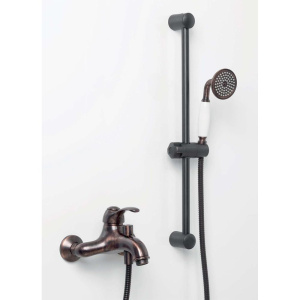 Душевая штанга Wasserkraft A049 темная бронза